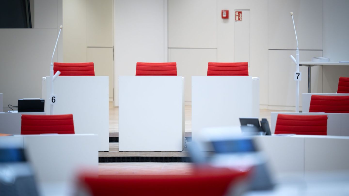 Der Landtag prüft, ob drei ehemalige BSW-Abgeordnete eine Gruppe bilden können. Foto: Soeren Stache/dpa