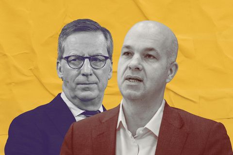 Prof. Michael Hüther und Prof. Marcel Fratzscher diskutieren über Teilzeit