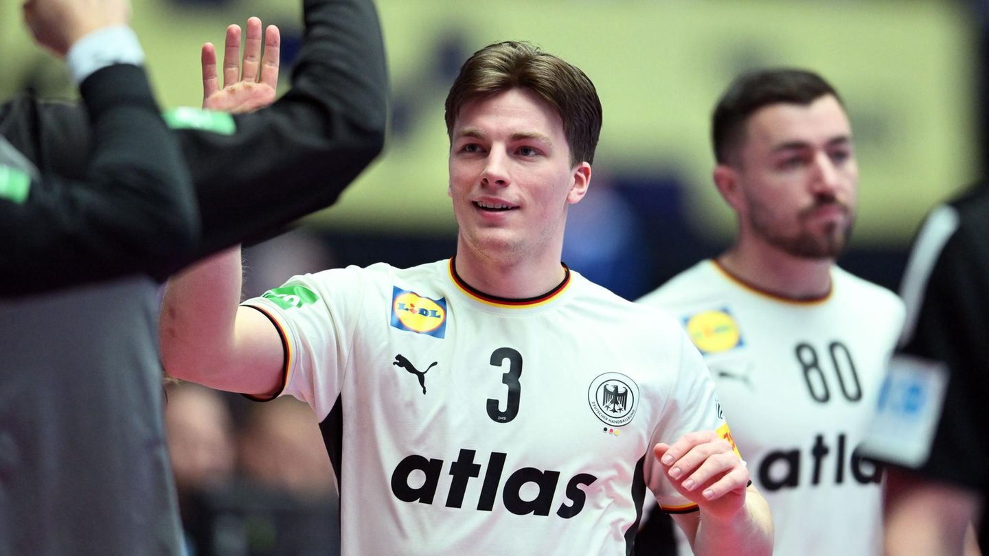 Nächste Station: Halbfinale! Nils Lichtlein und das DHB-Team feiern bei der Handball-EM einen Achtungserfolg gegen Frankreich