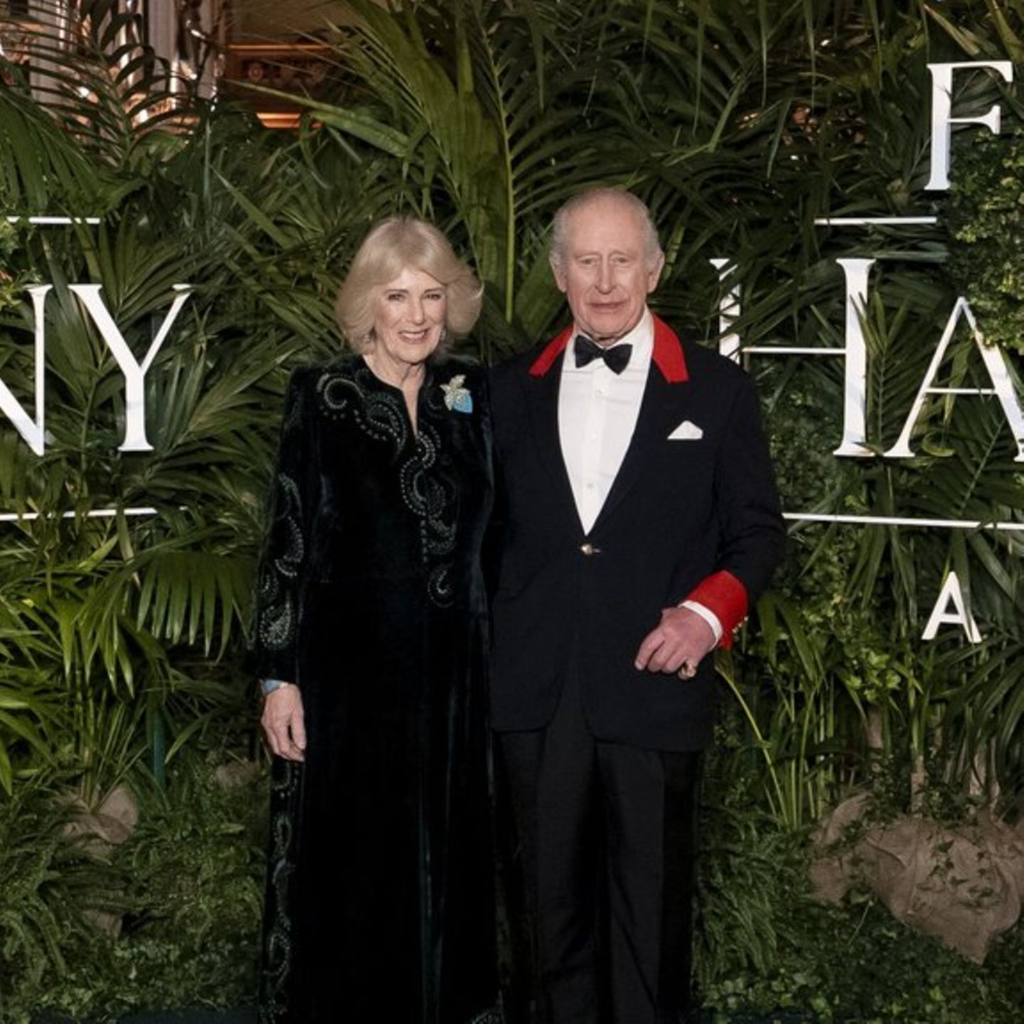 König Charles III. und Königin Camilla luden am Mittwoch zur Premiere der Doku "Natürliches Gleichgewicht: Die Vision eines Kö