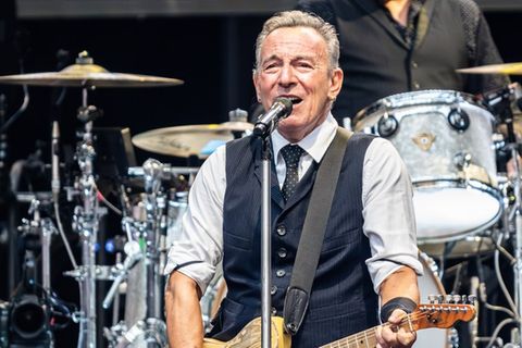 Bruce Springsteen zeigt Haltung.