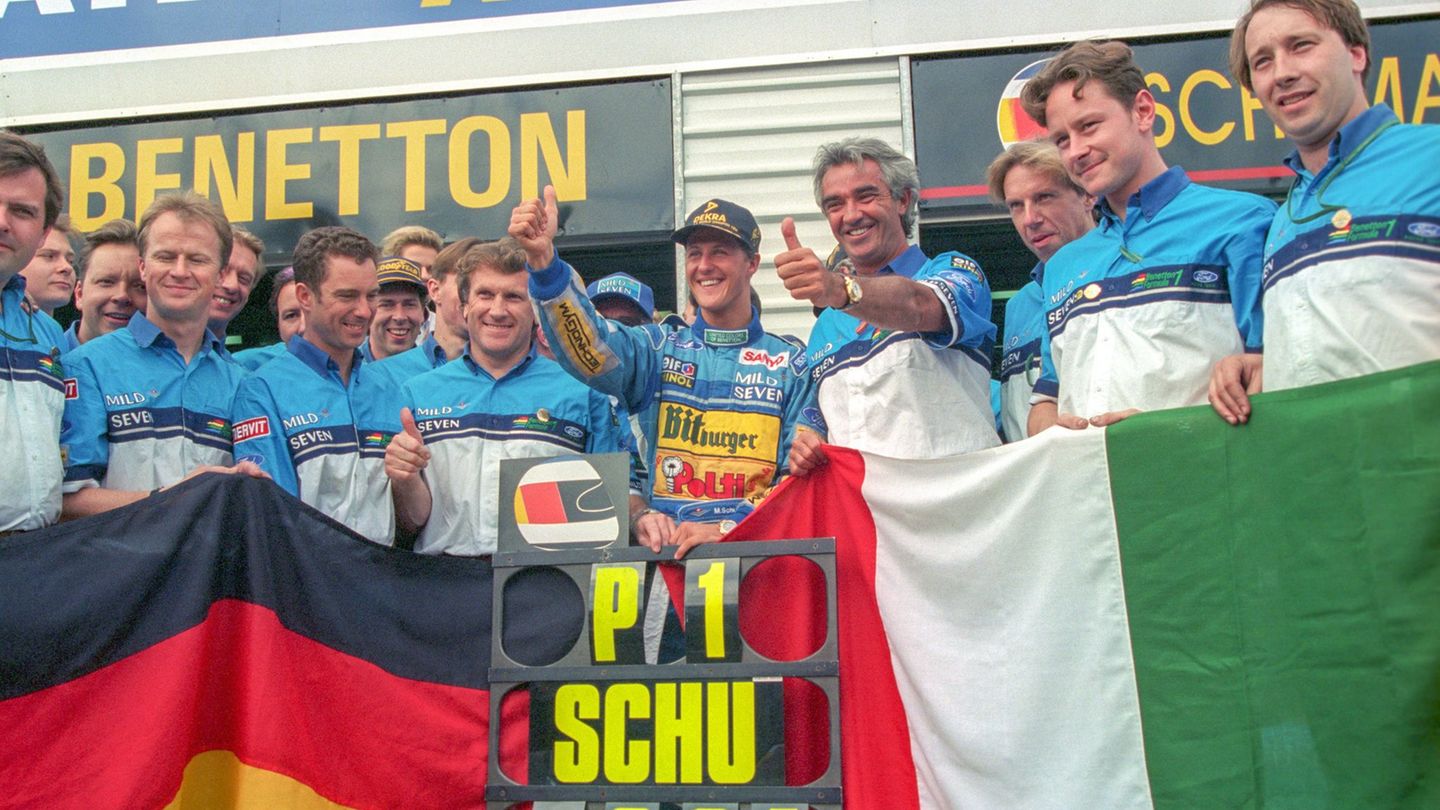 1994 war ein legendäres Jahr in der Geschichte der Formel 1. Netflix beleuchtet es in der Doku "Schumacher '94". (Archivbild) Fo