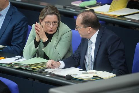 Zur Speicherpflicht für IP-Adressen hat es Gespräche zwischen Justizministerin Hubig (SPD) und Innenminister Dobrindt (CSU) gege