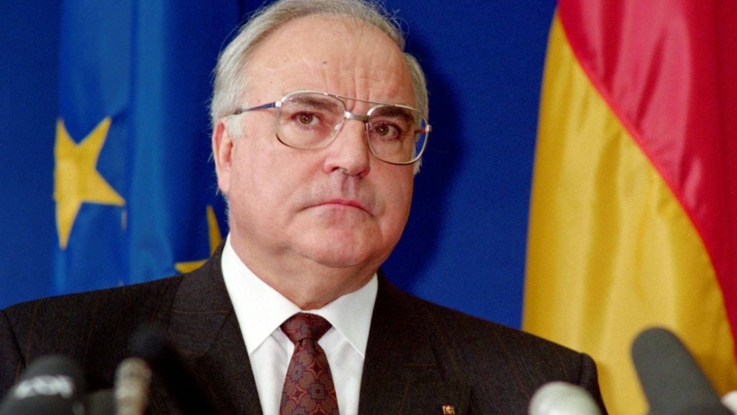 Helmut Kohl im Jahr 1989