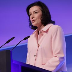 Will ganz weit nach oben: Forschungsministerin Dorothee Bär