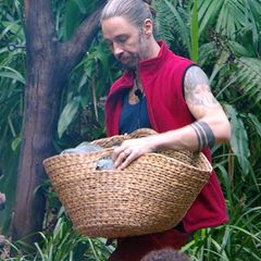 Als Handtuch-Holer macht sich Gil Ofarim im Dschungelcamp beliebt