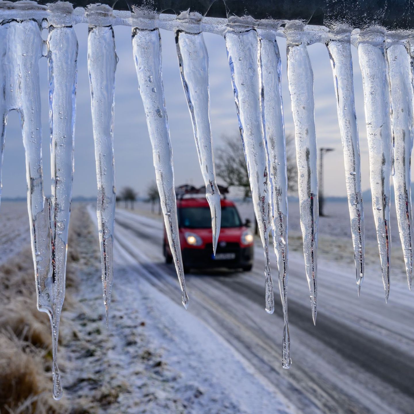 Winterliches Wetter von Bayern bis Schleswig-Holstein