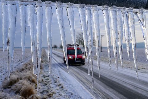 Winterliches Wetter von Bayern bis Schleswig-Holstein