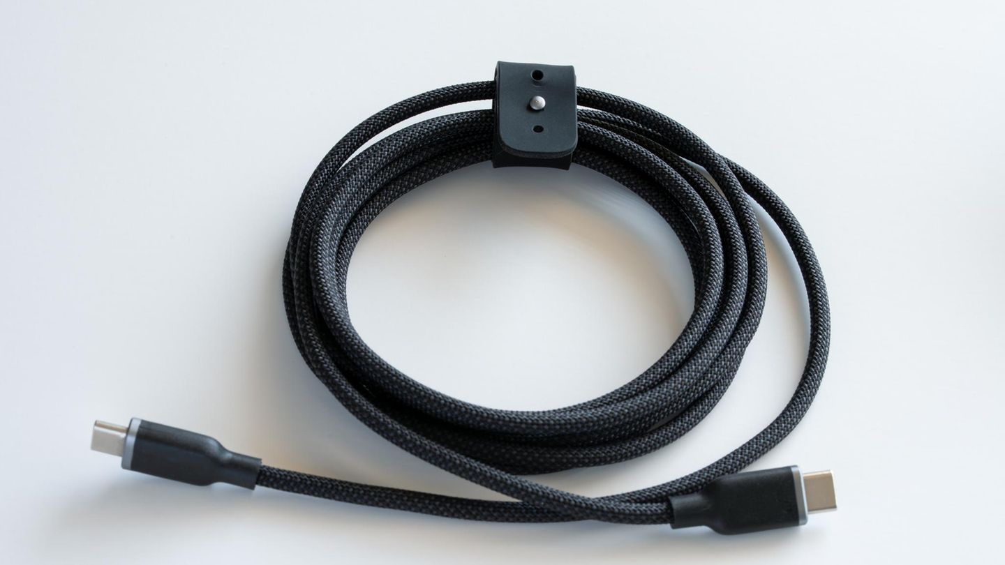 Strapazierfähiges geflochtenes Ladekabel