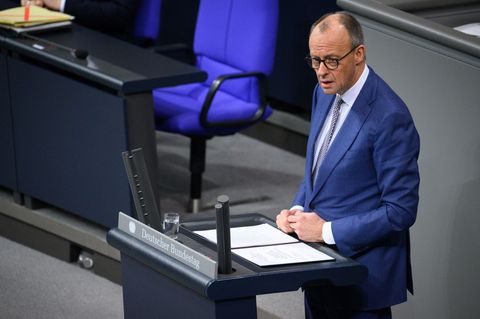 Bundeskanzler Friedrich Merz im Bundestag