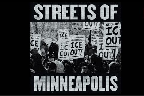 Cover von Bruce Springsteens Song "Streets of Minneapolis"