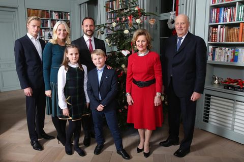 Marius Borg Høiby mit der norwegischen Königsfamilie