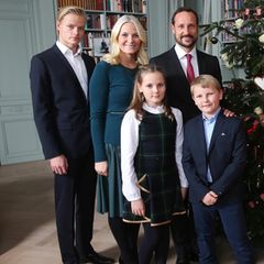Marius Borg Høiby mit der norwegischen Königsfamilie