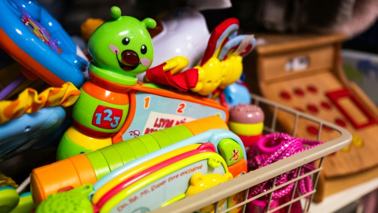 Plastikspielzeug in Paris