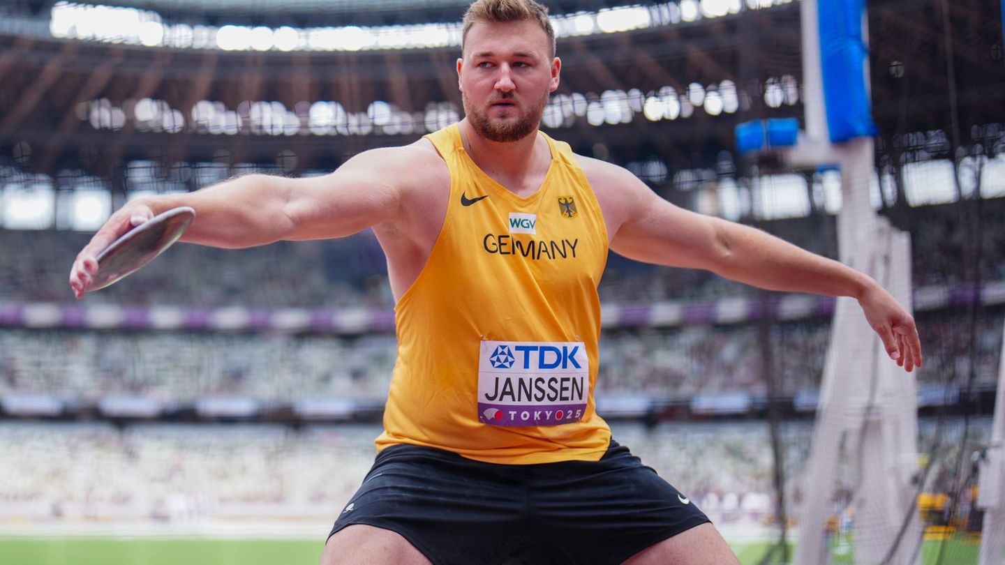 Diskuswerfer Henrik Janssen hat auf Wettbewerbe bei der Leichtathletik-WM in Tokio gewettet. (Archivbild) Foto: Michael Kappeler