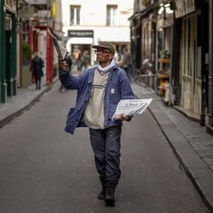 Bis zu 1000 Zeitungen verkaufte Ali Akbar einst innerhalb eines Tages im Herzen von Paris