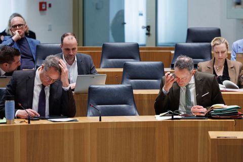Der Landtag verabschiedet in seiner regulär letzten Sitzung vor der Wahl am 22. März noch eine Reihe von Gesetzen. Foto: Hannes
