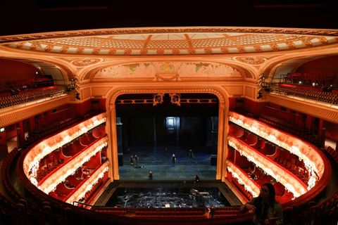 Saal der Londoner Royal Opera