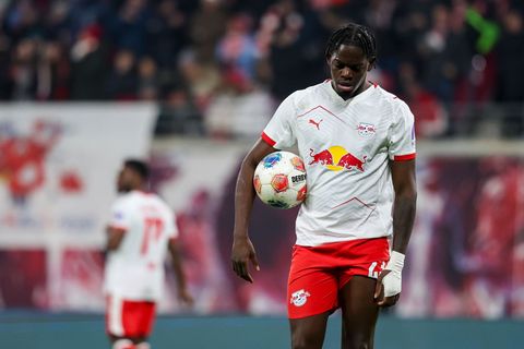 Castello Lukeba fehlt RB Leipzig weiter mit Knieproblemen. (Archiv Foto: Jan Woitas/dpa