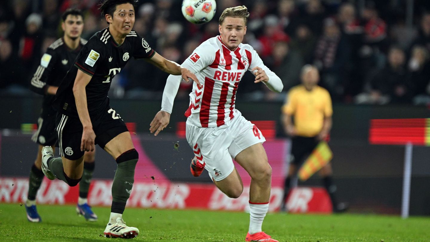 Hat seinen Vertrag beim 1. FC Köln verlängert: Fynn Schenten. (Archivbild) Foto: Federico Gambarini/dpa