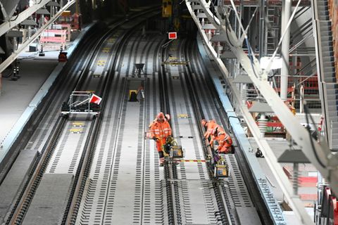 Neuer Bahn-Tunnel in Stuttgart