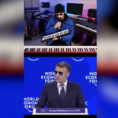Emmanuel Macrons Rede geht dank eines Tik-Tok-Remixes viral.