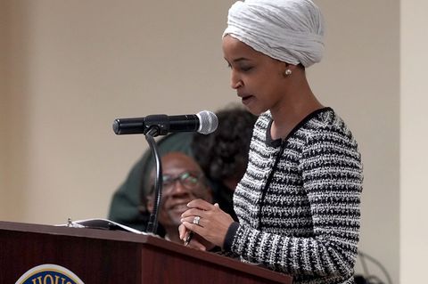 Sie wurde bei einer Rede aus dem Publikum attackiert - die demokratische Abgeordnete Ilhan Omar. (Archivbild) Foto: Richard Tson