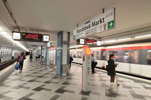 U-Bahnstation Wandsbek-Markt in Hamburg