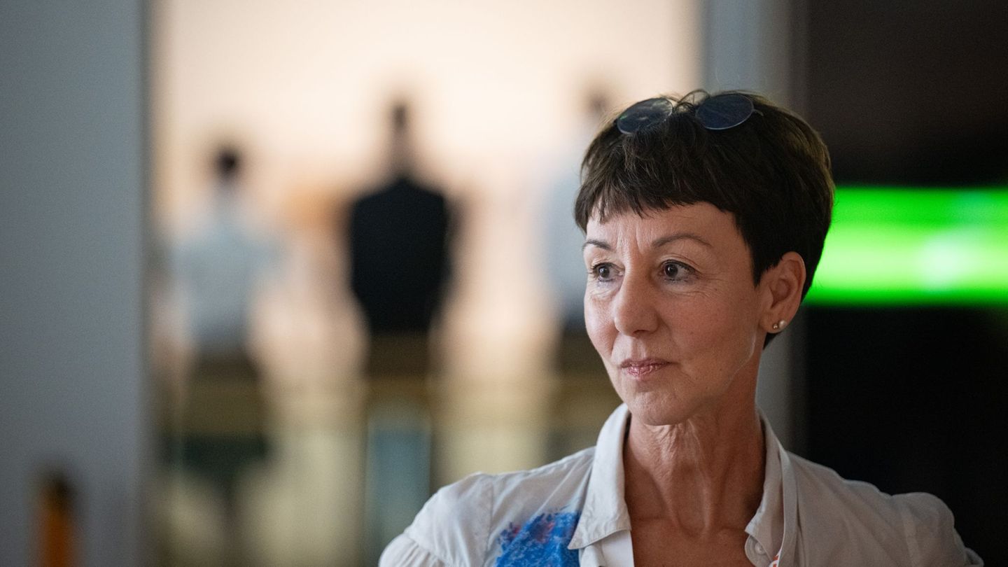 Susanne Rockweiler betont, dass das Ausstellungshaus mit nachhaltigen Materialien errichtet werden soll. Sie ist Chefkuratorin u