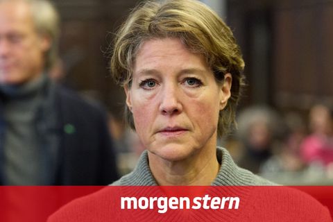 Christina Block im Hamburger Gerichtssaal