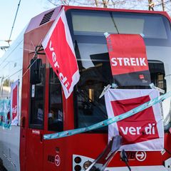 Streik von Verdi im Nahverkehr