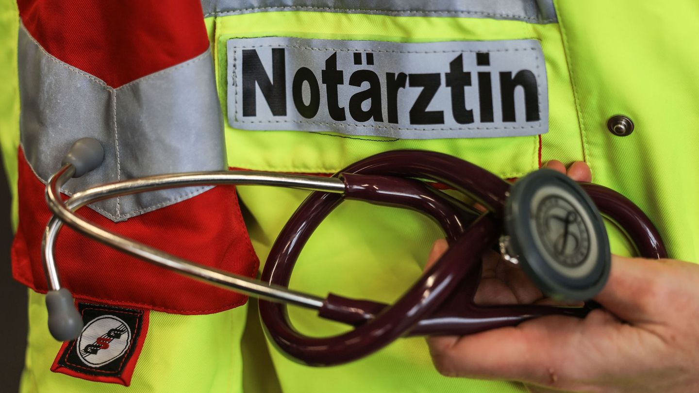 Eine Notärztin versorgte ihn zunächst, dann kam der Mann in eine Klinik. (Symbolbild) Foto: Oliver Berg/dpa