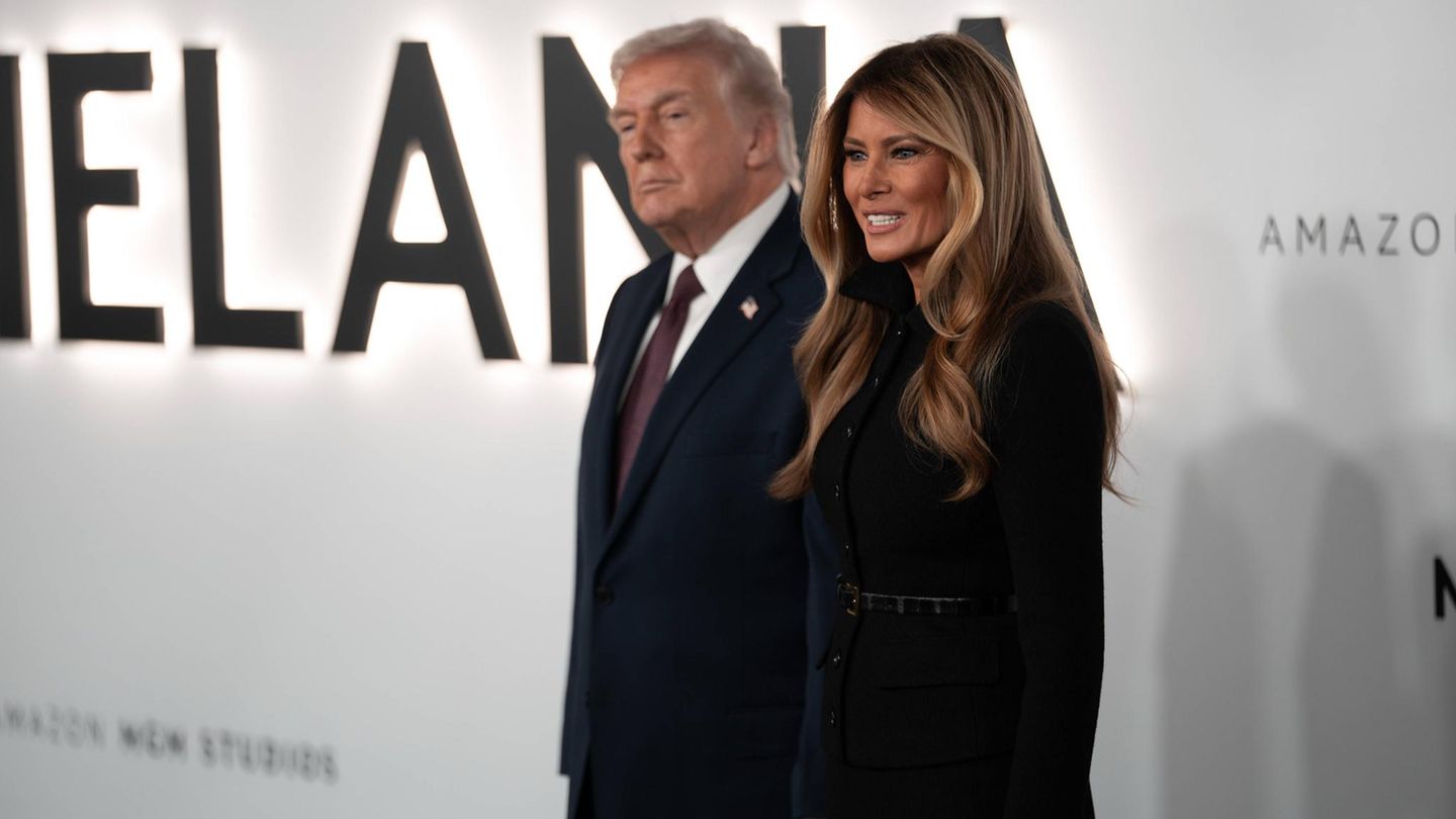 Melania und Donald Trump bei der Premiere ihres Dokumentarfilms