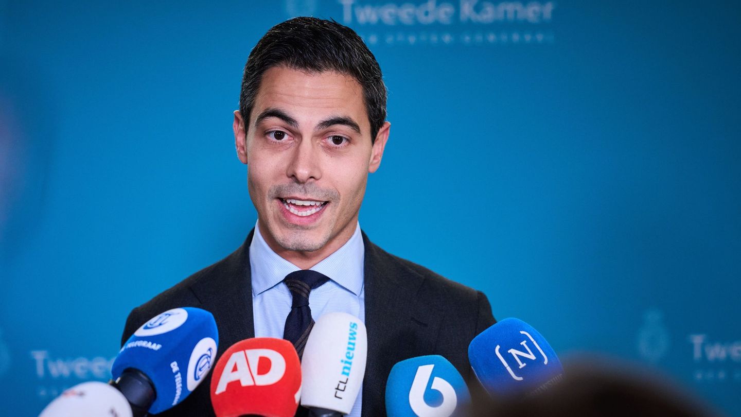 Hofft auf Kooperation im Parlament: Rob Jetten von der Partei D66. Foto: Phil Nijhuis/AP/dpa