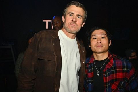 Pax Jolie-Pitt beim Sundance Film Festival mit Produzent und Regisseur Garrett Patten.