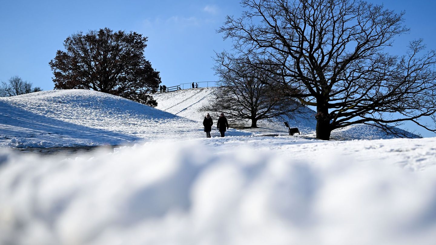 Viel Sonne und oft Schnee: Das Wetter in Bayern zeigte sich im Januar vielseitig. Foto: Sven Hoppe/dpa