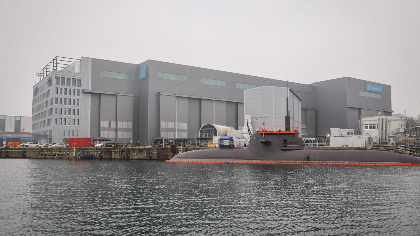 Nun ist der Auftrag für zwei weitere U-Boote von TKMS für Norwegen aktuell. (Archivbild) Foto: Christian Charisius/dpa