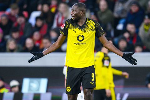 Derzeit ein Schatten seiner selbst: BVB-Angreifer Serhou Guirassy Foto: Tom Weller/dpa