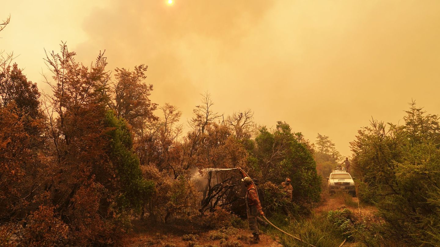 Betroffen sind Teile der Provinzen Chubut, La Pampa, Neuquén und Río Negro. Foto: Victor R. Caivano/AP/dpa