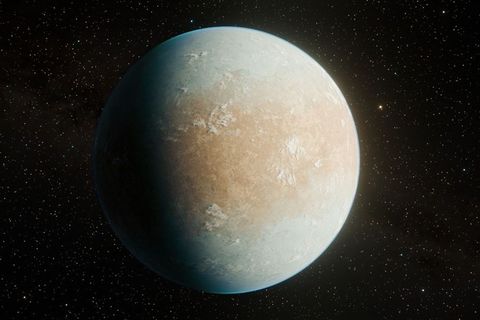 Künstlerische Darstellung des Exoplaneten HD 137010 b. Foto: -/NASA/JPL-Caltech/Keith Miller (Caltech/IPAC)/dpa