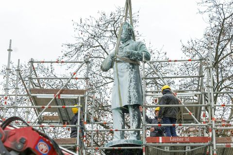 Die Statue von Karl Lueger