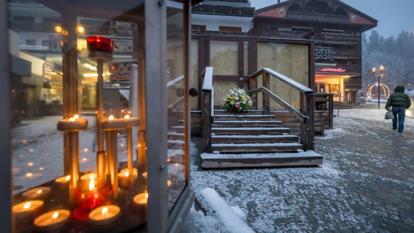 Ort des Gedenkens in Crans-Montana