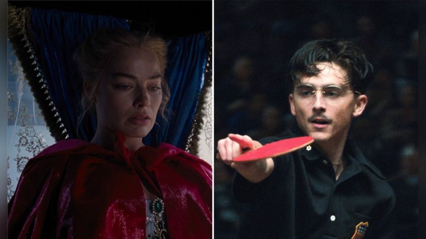 Margot Robbie und Timothée Chalamet treten im Februar um die Gunst des Kinopublikums gegeneinander an.