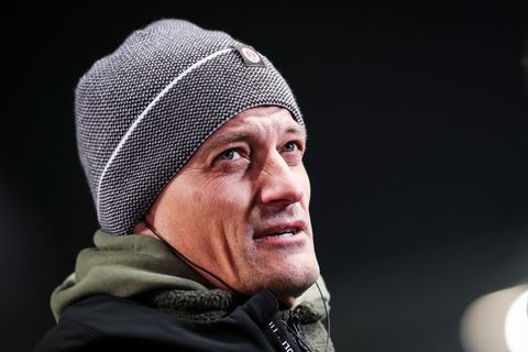 Alexander Blessin freut sich über einen neuen Stürmer. (Archivbild) Foto: Christian Charisius/dpa