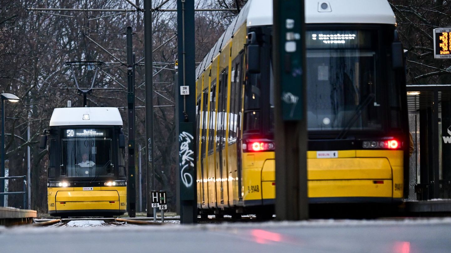 Hohe Feuchtigkeit bei Minusgraden sorgen laut BVG aber weiter für empfindliche Oberleitungen und Gleisanlagen. Foto: Sebastian G