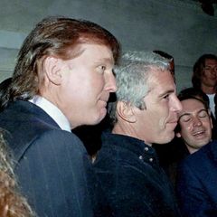 Donald Trump und Jeffrey Epstein gemeinsam auf einer Victoria's-Secret-Party 1997 in New York