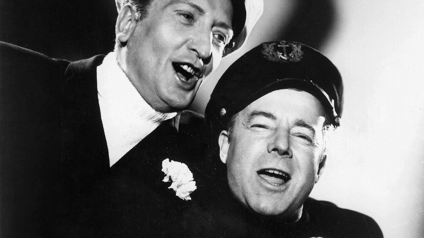 Hans Albers und Heinz Rühmann gehörten auch nach dem Zweiten Weltkrieg noch zu den großen Stars der deutschen Film- und Musikindustrie. Ihre Hits aus der NS-Zeit, wie "Jawohl, meine Herr'n" sind bis heute unvergessen – und dienten damals auch der Propaganda.