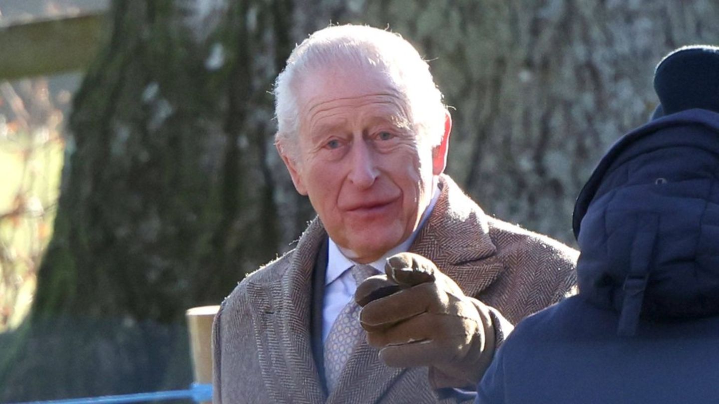 König Charles überraschte die Sandringham Parkrunners.