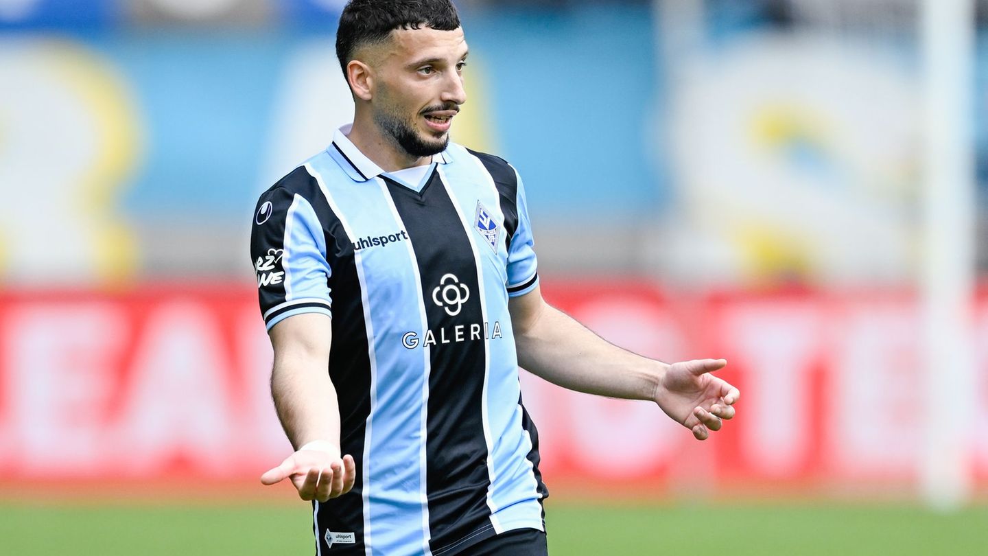 Traf beim Mannheimer Sieg in Köln: Arianit Ferati. (Archivbild) Foto: Uwe Anspach/dpa