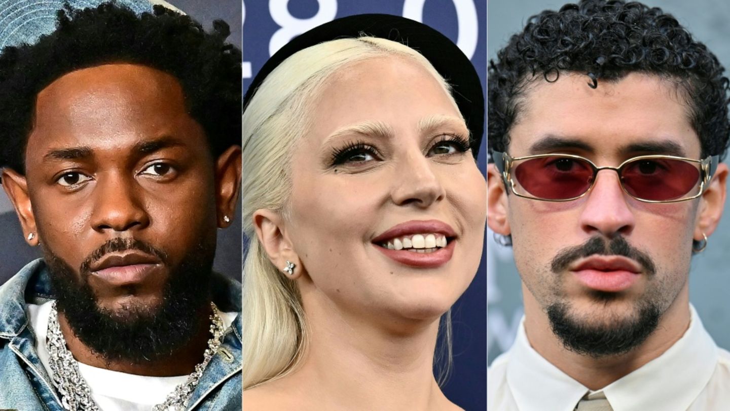 Kendrick Lamar, Lady Gaga und Bad Bunny